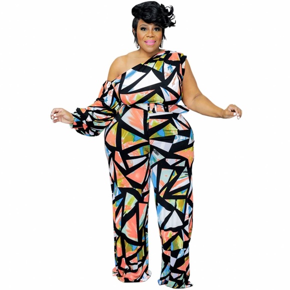 Plus size one piece - Picture 3 of 4